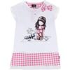 PRESTIGE & DELUXE Pigiama Corto Intero Estivo Compatibile con Santoro Gorjus per Donna Taglia S M L XL XXL - Linea Enjoy The Little Things Piccoli pensieri (IT, Testo, S, Regular, Regular, Cotone)