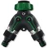Grimsholm Green Grimsholm Raccordo per Rubinetto a 2 Innesti con On/Off