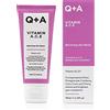 Q+A Vitamina A.C.E. Maschera in gel riscaldante, una maschera antiossidante ricca di ingredienti alimentari, 75 ml