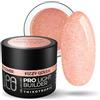 PALU salon system PALU - Gel costruttore per unghie - Gel UV/LED - Nail Art - Tissotropico, auto-livellante, multifunzionale - Brillantezza intensa, duro, senza limatura - Estensione e rinforzo - 45 gFizzy Cover