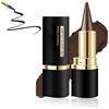 XIRUJNFD Black Gel Eyeliners Pencil, Gel Eyeliner Waterproof Eyeliner Stick, Quick Drying Formula Eye Liner (03#Brown)