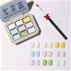 Generico Creamy Colorful Nail Polish Set,Versatile Summer Colors Nine-Square Grid Solid Gel Glue Nail Polish,Long Lasting Solid Palette,For Women&Girls&Friend Diy Home (D#4, Pack of 1)