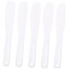 Hohopeti Set 5 Pezzi Spatole in Silicone per Applicazione Maschera e Miscelazione Crema, Accessori Skincare Viso per Uso a Casa in Viaggio, Utensili per Donne
