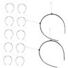 VILLFUL 12 Pezzi Cerchietti con Molla Elasticizzati per Capelli Donna Accessori DIY Fasce Sottili per Capelli con Design Sicuro Molla per Costume e Feste Tema Spaziale