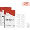 Generico Patch Brufoli, 288 Pcs Invisibili Pimple Patch Idrocolloide 2-in-1 per Giorno e Notte, Impermeabile e Traspirante Invisibile Cerotti Brufoli Viso per Tutti i Tipi di Pelle