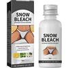 BEROZA Crema blanqueadora para partes intimas, Crema blanqueadora blanca como la nieve, crema correctora blanqueadora de axilas para partes privadas, blanqueamiento de la piel del cuerpo y la cara (1pcs)