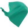 DECOMELODY Cuffia Colpi di Sole in Silicone e Metallo, Cappello per Mèches e Colorazione Chioma, Uso Professionale in Salone o Fai da Te, Verde