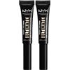 NYX Professional Makeup Primer Occhi Ultimate Shadow & Liner Tonalità 01 Light Prolunga Durata Ombretti e Eyeliner Lunga Tenuta Formula Vegana Cremosa con vitamina E - 2 Primer Occhi da 8ml