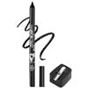SHANJIA Colorato Gel Glitter Eyeliner, Matita Glitter Eye Liner Matita per Donne,Eyeliner impermeabile Labbra Liner Ombra d'occhio Matite sopracciglia Pen Eye Makeup (01# Nero)