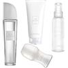 Avon Pur Blanca - Set di 4 profumi, profumo floreale/fresco, Eau de Toilette Spray, lozione per il corpo