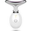 benshop Massaggiatore Antirughe Viso EMS Lifting del Collo, Impacco Caldo a 45°Temperatura Costante, Lampada Di Bellezza, trattamento viso lifting