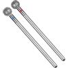 Vdaxvme 2pcs 5mm Sfera Unghie Strumento di Rettifica Chiodi Drill Bit Manicure Accessori Per Salone E Uso Domestico Per Liscia Unghie Finitura