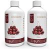Suntana Cherry Spray Tan Solution (medio 10%) - 500 ml (2 x 250 ml)
