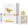 RESAES Resistant and aesthetic Profumo Qaed Al Fursan Unlimited Original 90 ml, profumo arabo per donna di lunga durata, Eau da Parfum importato da Dubai, con atomizzatore ricaricabile 5 ml, fragranza fresca ed esotica (Unlimited)