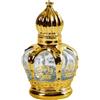 AZIDWERYQ Olio di profumo arabo, fragranza portatile rinfrescante a lunga durata da 15 ml Profumo di Dubai con bottiglia di lusso per donna Olio arabo