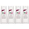 Sebamed Shampoo anti-perdita di capelli con caffeina e ginkgo 4 x 200 ml