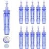 Lazzybeauty Aghi di Ricambio Dr.pen Ultima A1, Cartucce di Aghi a Nano-R per Penna per Microneedling Dr.pen Modello A1, Cartucce Monouso Autentiche per Microneedling (Nano-R, 10 Pz)