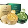 benshop 120 pz Patch Occhiaie, patch Occhiaie e Borse, Bende Per Gli Occhi Antietà,Anti Occhiaie,Rimuovi Borse idrata Anti-Età, 120 Pcs Collagene Patch Occhi 120 pz Avocado Golden Collagen 2 scatole