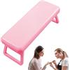 Veeteah Poggiamano per manicure, poggiamano per unghie, Poggiabraccio stabile per unghie, cuscino per manicure, Supporto manuale pieghevole per Nails Tech, bracciolo portatile per unghie, casa,