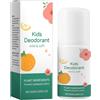 Générique Deodorante in rotolo per bambini, 50 ml, deodorante a sfera, cura idratante senza alcol, non grassi per la cura delle ascelle, morbido e rinfrescante, protezione 24 ore per pelli sensibili dei bambini