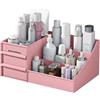 Xoeryoy Piccolo organizer per trucchi, organizer per trucchi in PP con cassetti, contenitore per cosmetici di capacità, supporto per trucco per rossetti, lozioni, bellezza per la cura della pelle ;1
