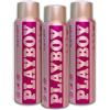 Playboy Confezione da 3 deodorante spray Playboy Play it sexy, 3 x 150 ml