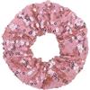 Blausky 4 pezzi di scrunchies con paillettes per donne, accessori per capelli con glitter, morbidi lustrini, elastici spessi per coda di cavallo, accessori per capelli per donne, per carnevale e festa