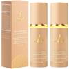 Generico Bio Foundation 4 in 1, fondotinta idratante che cambia colore, fondotinta 4 in 1 a spettro luminoso, correttore a copertura totale, spettro medio con SPF 50+ e impermeabile e a lunga tenuta (2pcs)