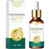 KLOUYHTY Tinnitus Relieving Ear Drops,Ear Ringing Relieving Drops Treatment Tinnitus 20ml,Ear Ringing Treatment Oil,Ear Soothing Agent,Tinnitus Relief Ear Drops,Educes Ear Noise (1PC)