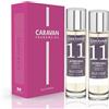 CARAVAN FRAGANCIAS - Scatola regalo con 2 profumi n. 11 da 150 ml, per uomo