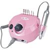 Electric Nail Drills Fresa per Ricostruzione Unghie Professionale Elettrica Manicure Pedicure 35000RPM - Elettrico lima elettrica per pedicure, pink
