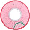 Tnfeeon Berretto da shampoo elastico per bambini, cappello di protezione per gli occhi da doccia in panno morbido impermeabile per bambini(Rosa)