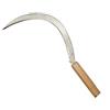 Falci 140250120 Falciola Forgiata e Temprata con Manico in Legno, 38 cm