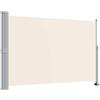 vidaXL Tenda da Sole Laterale Retrattile 160 x 300 cm Crema