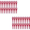 gartenteile 40 Lame di ricambio adatte per Florabest decespugliatore a batteria FAT18B2 - Lidl IAN 95940
