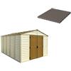 DIGIPLASTICS Pavimento per Duramax Woodbridge 10,5'x13' (325 x 398 x 233 cm) Compatibile
