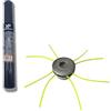 komiprotect® Testina FAST1 Testina Decespugliatore Universale, 100 Fili Omaggio, Testina per decespugliatore in Alluminio, Testa Doppia per Decespugliatore, Fino a 4 Fili