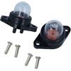 VIRELLO Kit di ricambio per lampadina primer con viti, facile da installare, ricambio per motoseghe McCulloch 335/440 e Partner 351