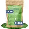 Organifer Micro Trifoglio - 1500 G - 750 M2 - Trifoglio Puro - Semi - Verde Lussureggiante - Cura Del Prato - Fissazione Dell'Azoto - Resistente Alla Sicicia - Organifer
