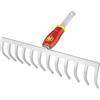 WOLF Garten Wolf-Garten 71AAA027650 DR-M 30 Rastrello, Rosso/Argento, 15x26.1x39.5 cm