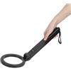 Agatige Metal Detector Portatile, Metal Detector Pieghevole Professionale Per Adulti E Bambini Alta Sensibilità con Vibrazione, Luce LED, Allarme Sonoro