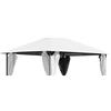 San Marco telo di ricambio per gazebo 3x4 mt, ricambio telo gazebo San Marco 3x4mt, disponibile nei colori bianco/ecrù e diverse grammature. (bianco, 220 gr)