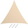 AMANKA Vela Ombreggiante 8x8x8 Permeabile - 90% Protezione UV - Vele Parasole da Esterno - Tela Ombreggiante da Giardino Parasole Vela Giardino Telo Pergole Telo per Tende da Esterno Tenda Ombra Mare