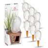 Scheurich 'Dispenser acqua boerdy colore trasparente, taglia 15 cm, Capacità 90 ML per fino a 4 giorni di irrigazione delle piante