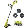 RYOBI Spazzatrice 18V OnePlus RYOBI - RLT183225FPK3 - Batteria 2,5 Ah - Caricabatterie 2 Ah