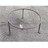 Zen Man Supporto per braciere in ruggine D30, altezza 16 cm, decorazione da giardino in metallo ruggine, decorazione da giardino 029758-1