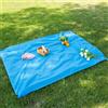 FANSU Impermeabile Coperta Picnic, Tinta Unita Anti Sabbia Telo Mare Grande Portatile Telo Picnic Telo Mare per Spiaggia, l'Escursionismo, Viaggi, Campeggio (Blu Scuro,140x200cm)