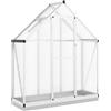 vidaXL Telaio Serra con Base Argento 169x58x202 cm in Alluminio