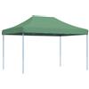 vidaXL Tenda da Festa Pieghevole Pop-Up Verde 410x279x315 cm