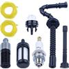 Gubeter Kit lampadina primer filtro olio combustibile, Per Stihl Ms192 Ms192T Ms192Tc parte motosega a gas, 188 512